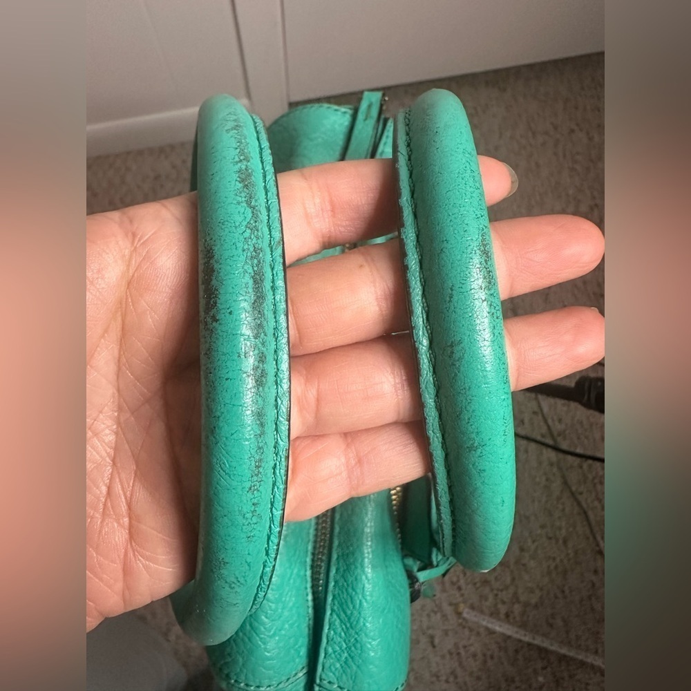 Kate Spade Teal Satchel Bag or hand bag - Picture 3 of 10